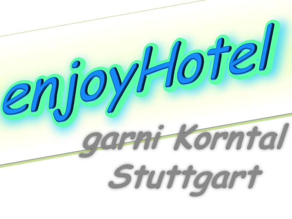 Enjoyhotel Garni Korntal Stuttgart B&B Parkplatz Sprinter Exterior photo