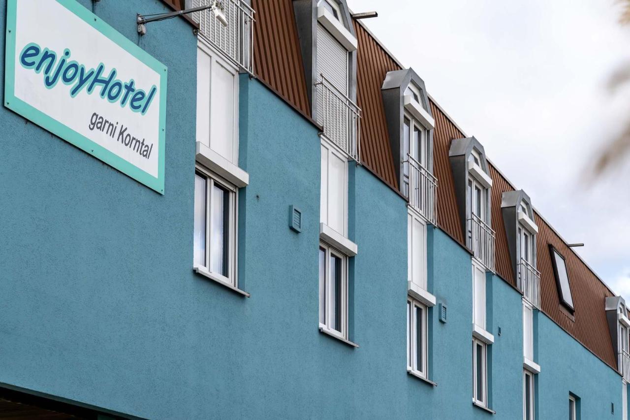 Enjoyhotel Garni Korntal Stuttgart B&B Parkplatz Sprinter Exterior photo